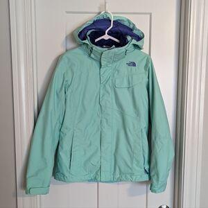 The North Face Alpine Hyvent 3-in-1 Ski Jacket - Surf Green sz M